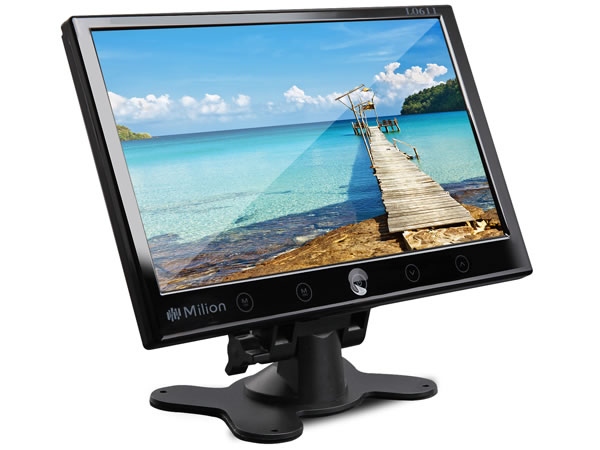 Eonon 9 Inch Touch Button LCD Car Digital Screen Stand Alone Monitor - Built-In VGA Port