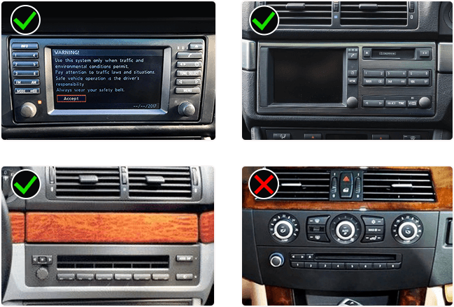 Eonon Q49Pro Autoradio Android 10 avec GPS pour BMW Série 5 E39 1995-2002  Android Radio