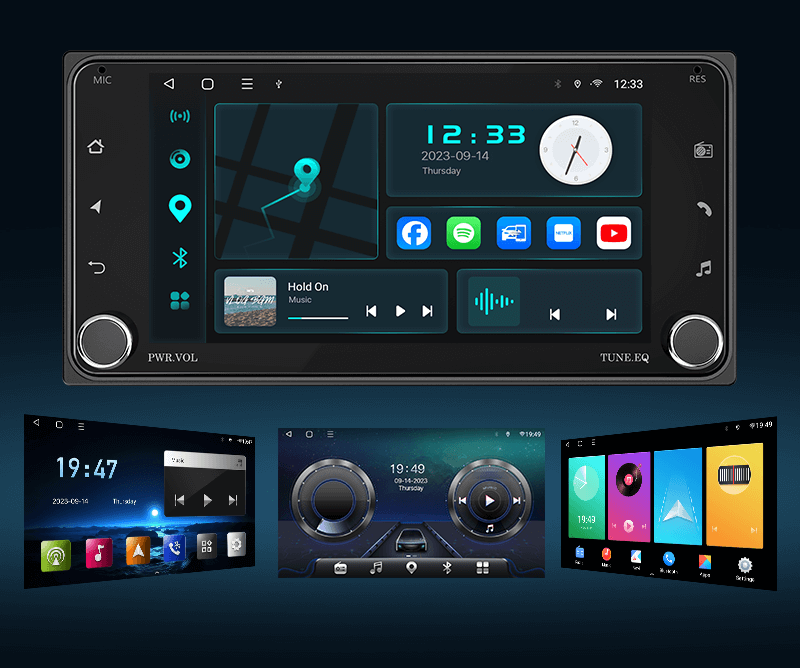 Toyota Android 10 Wireless CarPlay & Android Auto 32G ROM Car 