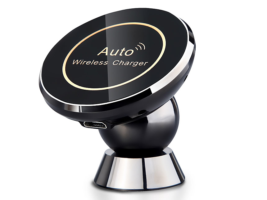 Magnetic Qi Wireless Charging Car Mount for iPhone 6 plus/6s plus