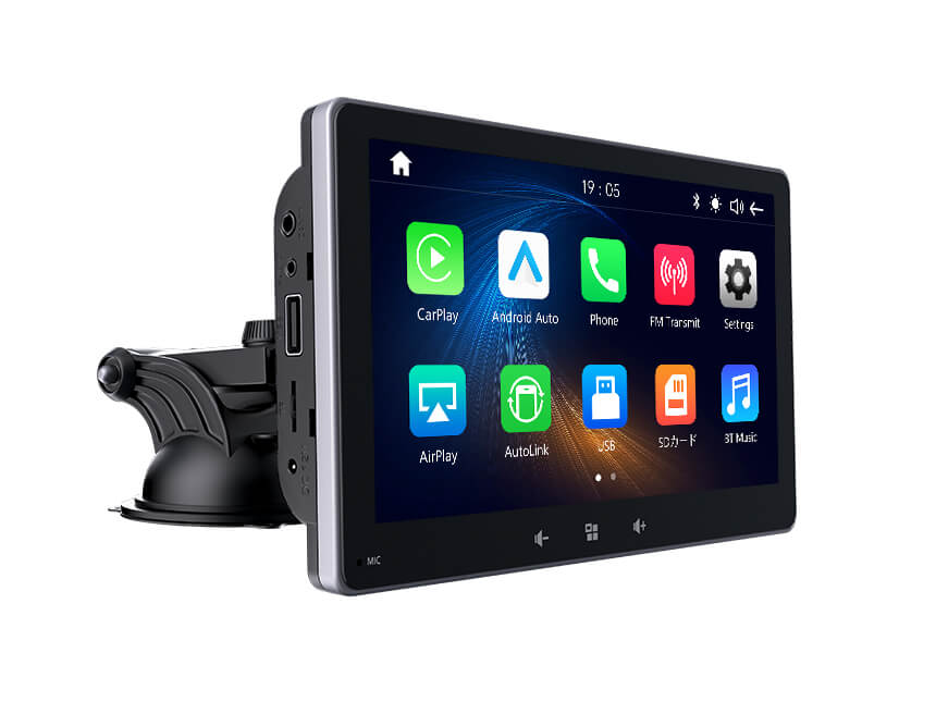 Linux 7 Inch Portable CarPlay & Android Auto Screen E20S