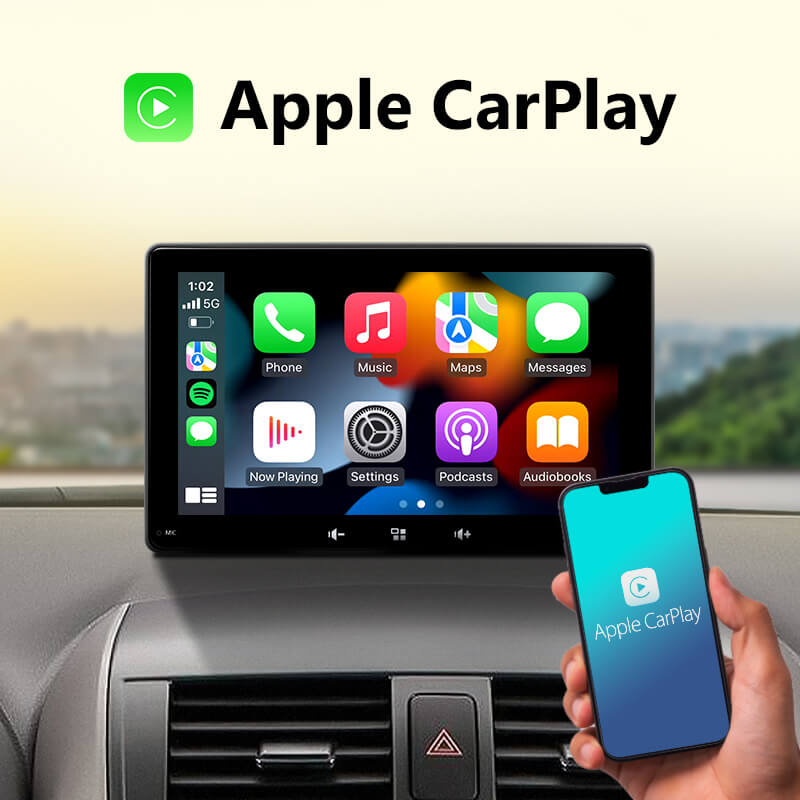 7 Pollici Autoradio Portatile Apple Carplay Android Auto ​Bluetooth FM  Camera - Shopping.com