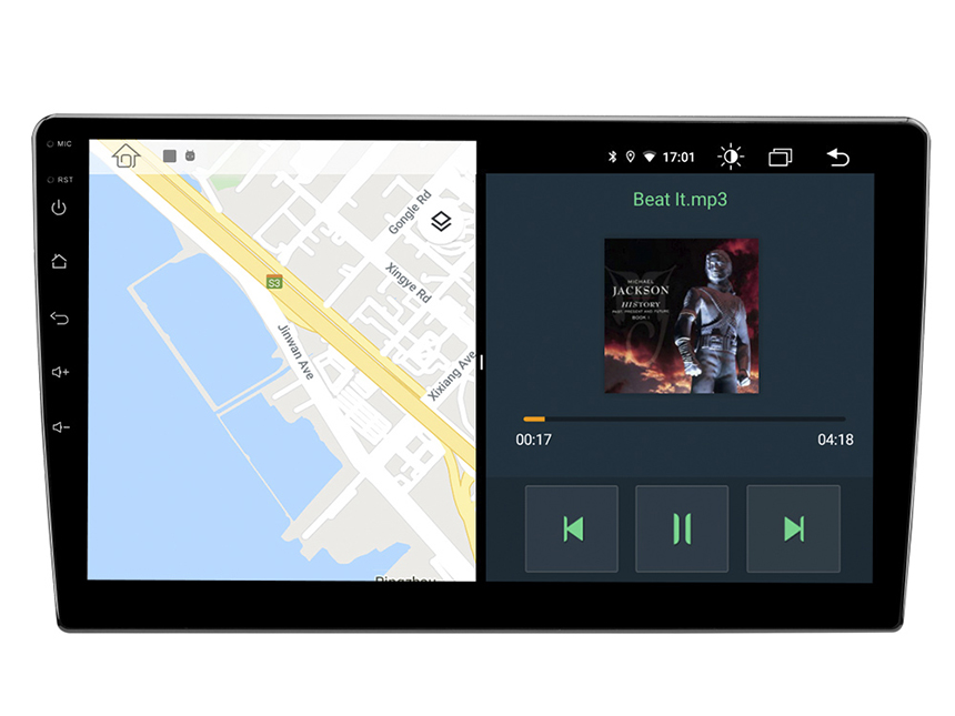 Eonon 10.1 Inch 4GB Ram Android 10 Universal Car Stereo Built-in Apple CarPlay Car GPS Navigation Built-in DSP - GA2189
