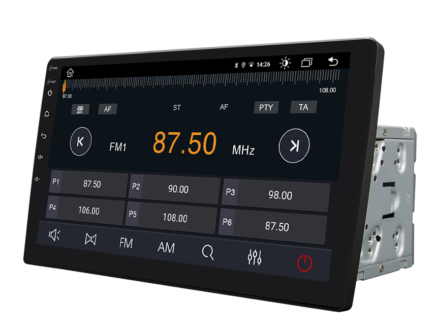 Eonon 10.1 Inch 4GB Ram Android 10 Universal Car Stereo Built-in Apple CarPlay Car GPS Navigation Built-in DSP - GA2189