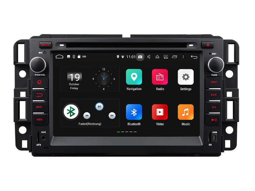 Factory GPS Navigation Autoradio 2DIN Car Audio Video Player HD