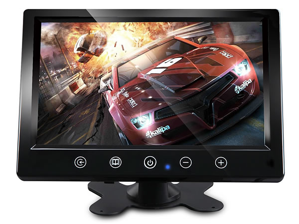 9″ Digital Screen Stand Alone LCD Monitor with Built-In VGA Port