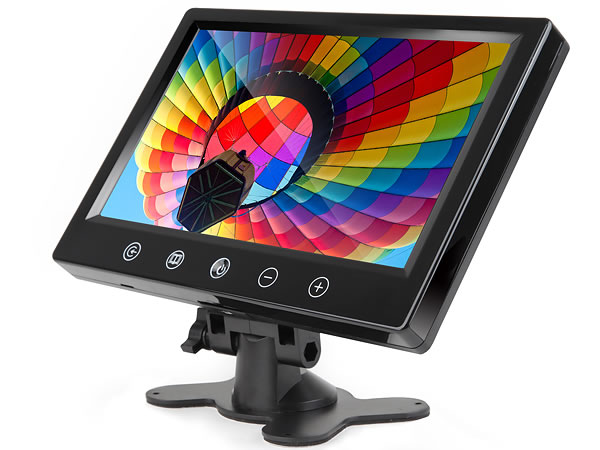 9″ Digital Screen Stand Alone LCD Monitor with Built-In VGA Port