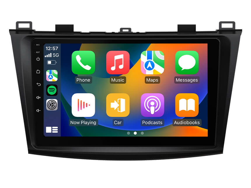 Eonon May Day Sale  10-13 Mazda 3 Android 12 Wireless Apple CarPlay & Android Auto Car Radio with 2GB RAM 32GB ROM & 9 Inch IPS Touch Screen