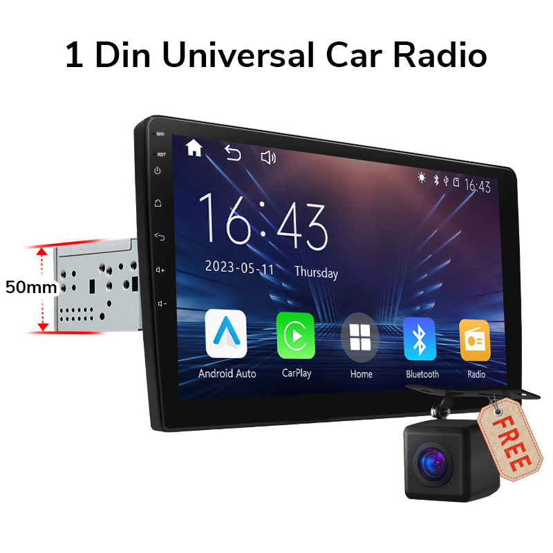 10.1 Linux QLED Single Din Car Stereo & Head Unit MIN SE Plus