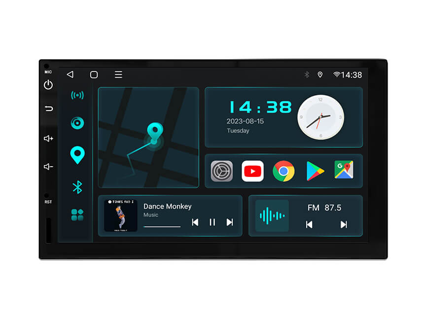 7 Inch Android 10 2Din CarPlay & Android Auto 32G ROM Car Radio
