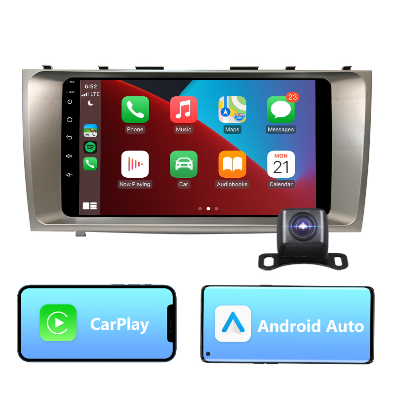 Eonon May Day Sale  Toyota Camry Aurion Android 10 Car Stereo Wireless CarPlay Android Auto and 32G ROM Built-in DSP Car Radio with 9 Inch IPS Display