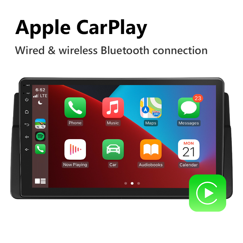 Easter Sale  BMW 3 Series E46 Android 10 Car Stereo Support Wired and Wireless Apple CarPlay & Android Auto 9 Inch IPS Display Android Car Radio