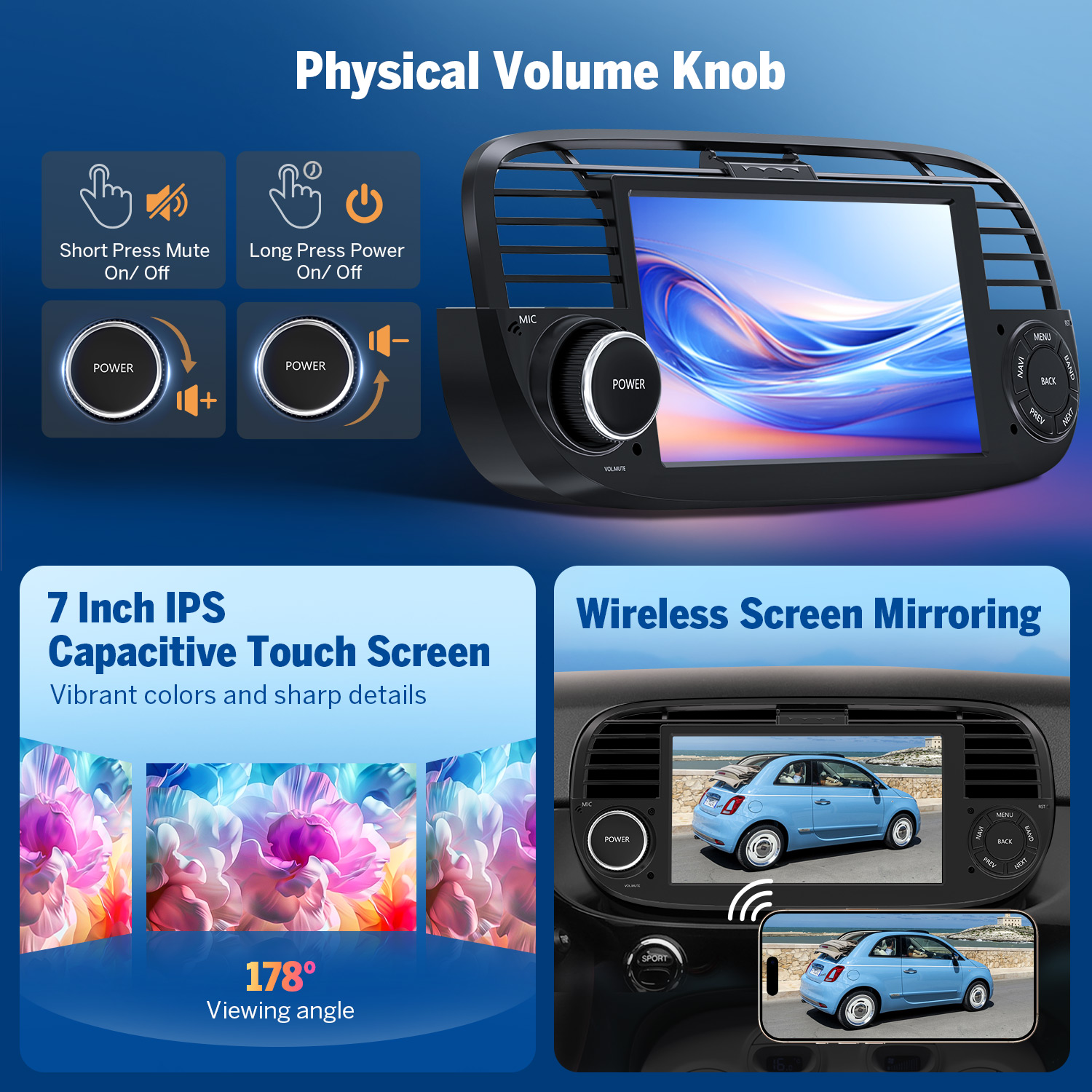 Eonon     10-13 Mazda 3 Android 10 Car Stereo with 8-core Processor 32GB ROM & 9 Inch IPS Display