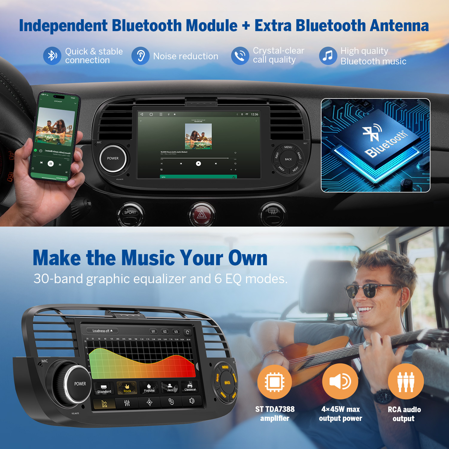 Eonon     10-13 Mazda 3 Android 10 Car Stereo with 8-core Processor 32GB ROM & 9 Inch IPS Display