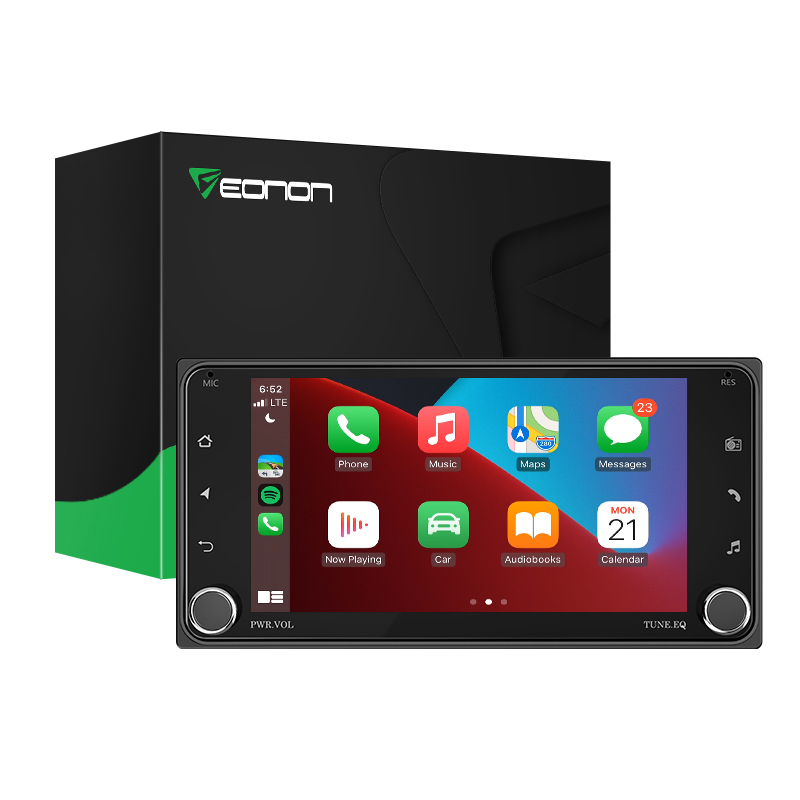 Eonon May Day Sale  Toyota Android 10 Car Stereo with Wireless CarPlay Android Auto and 32G ROM Built-in DSP Car Radio - Q67PRO