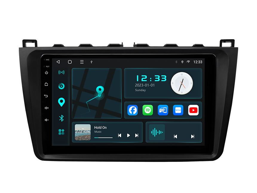 Eonon 2009-2012 Mazda 6 Android 10 Car Stereo Support Wired and Wireless Apple CarPlay & Android Auto 9 Inch IPS Display Android Car Radio - Q98PRO
