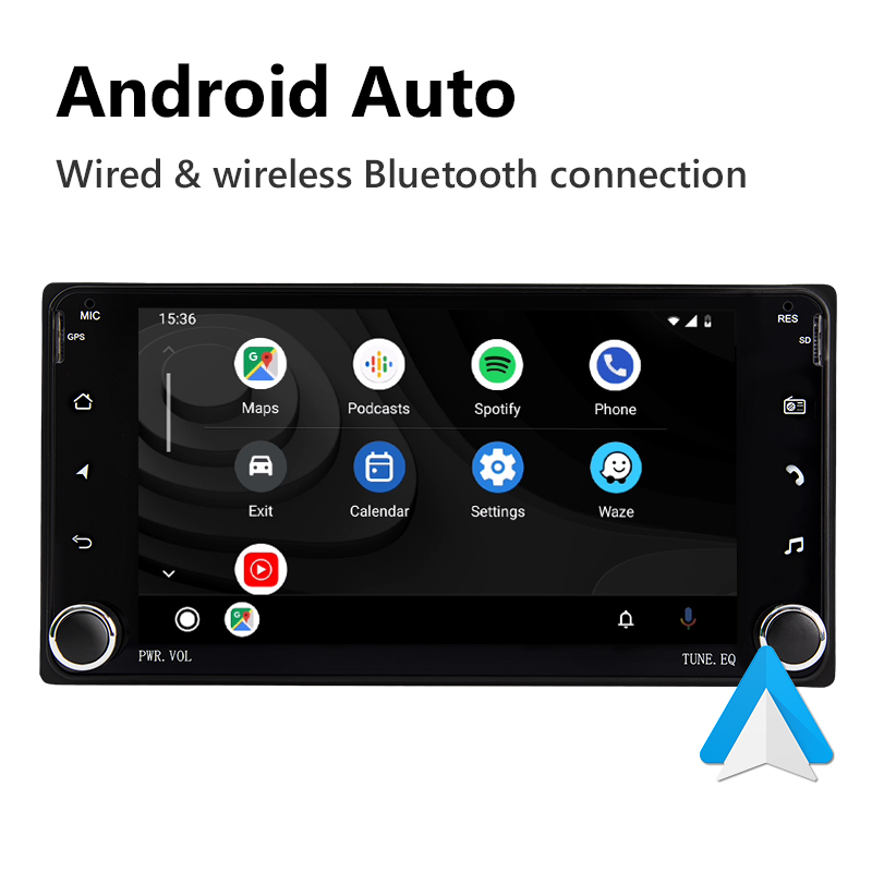 Eonon Toyota Android 11 Car Stereo 7 Inch IPS Display Car GPS Navigation Wireless Apple CarPlay & Android Auto Head Unit - R67