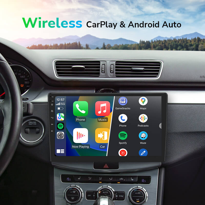 Wireless CarPlay & Android Auto 7'' Touchscreen Multifunction Car