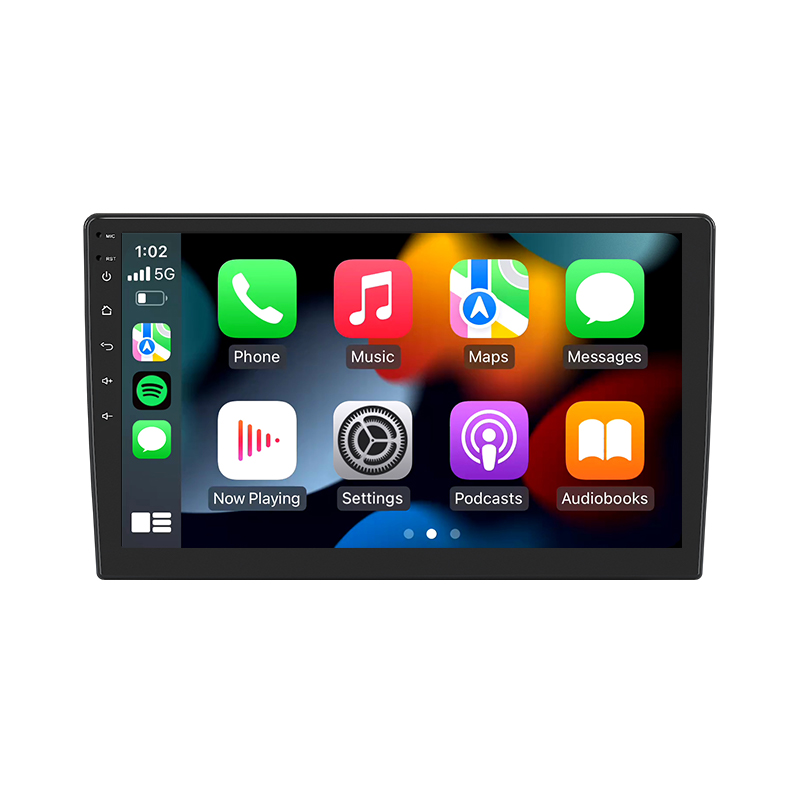 7 Inch Double Din Touchscreen Car Stereo with Wireless CarPlay & Android  Auto, Bluetooth, Rearview Camera, Type C Fast Charge, Airplay, USB/SWC/AUX